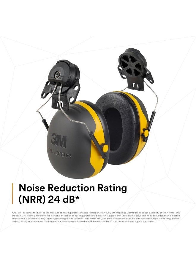 3M 3M Peltor X-Series Cap-Mount Earmuffs 24 dB  - Image 5