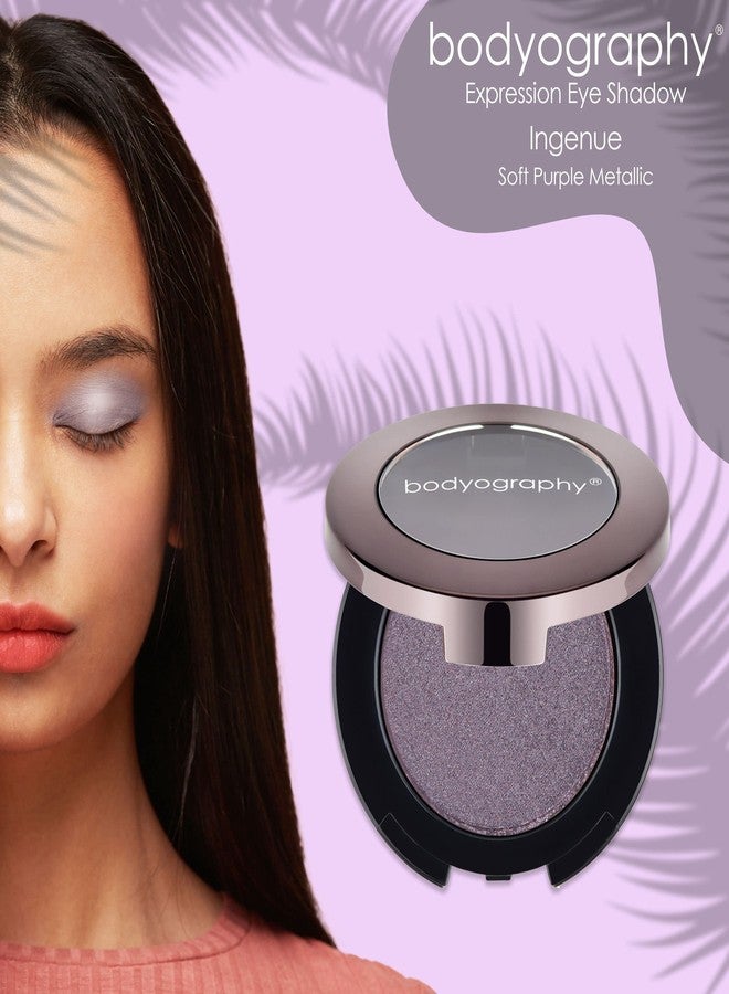 Bodyography Expressions Eye Shadow - Multi-Functional Eye Shadow - Rich, Dense, and Silky Smooth (Ingenue (Soft Purple Metallic)) - Image 5