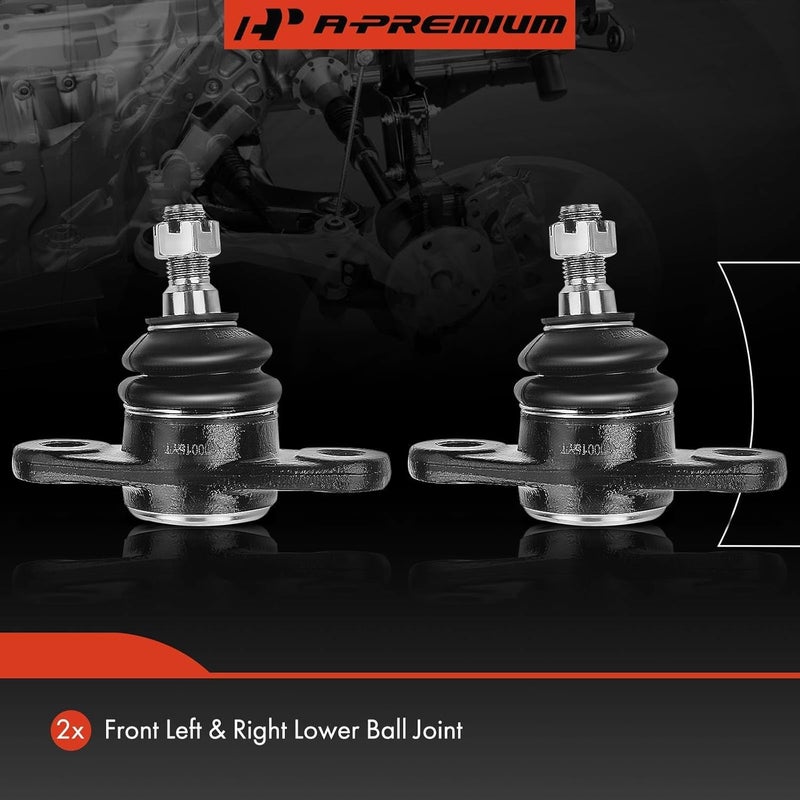 A-Premium مجموعة مفاصل كروية سفلية أمامية A-Premium لهيونداي أكسنت وكيا ريو (2006-2011) - Image 3
