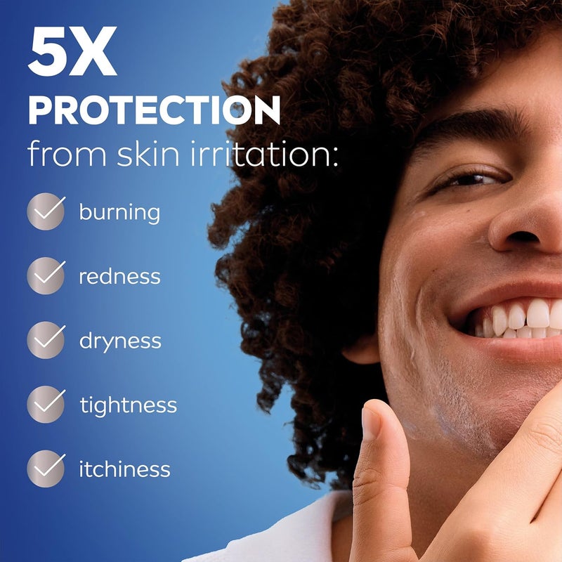 NIVEA MEN Sensitive Cool Post Shave Balm 100ml After Shave Balm for Men With Cooling Effect Mens Skin Care Sensitive Skin Shaving Essentials - Image 3