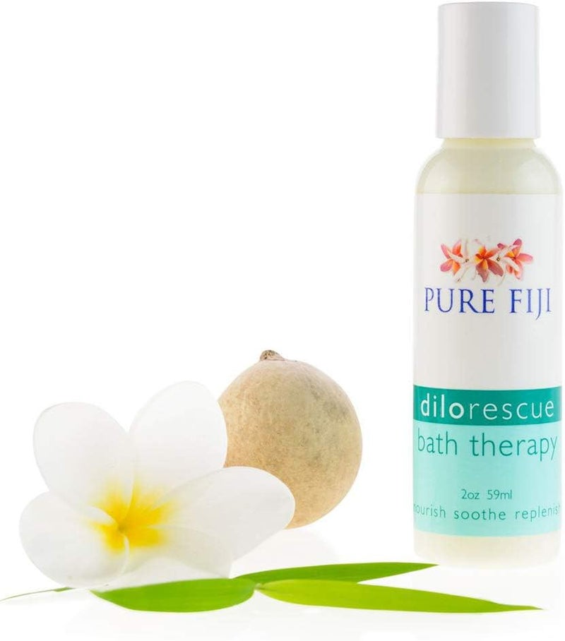 Pure Fiji Dilo Rescue Bath Therapy  Soothing Soak Enriched with Organic Oils 2 oz