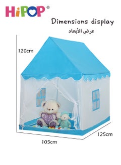 HIPOP Kids Play House Tent with Hanging Ornaments,Breathable and Foldable,Children Indoor Playhouse  - Image 4