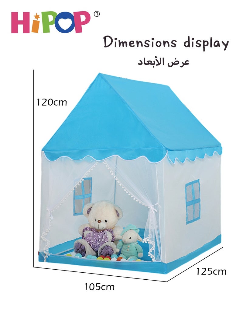 HIPOP Kids Play House Tent with Hanging Ornaments,Breathable and Foldable,Children Indoor Playhouse - Image 4