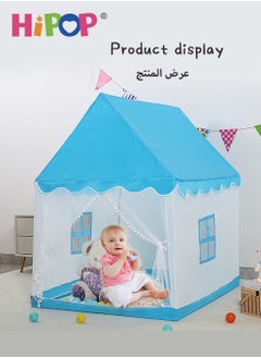 HIPOP Kids Play House Tent with Hanging Ornaments,Breathable and Foldable,Children Indoor Playhouse  - Image 5