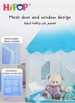 HIPOP Kids Play House Tent with Hanging Ornaments,Breathable and Foldable,Children Indoor Playhouse  - Image 3