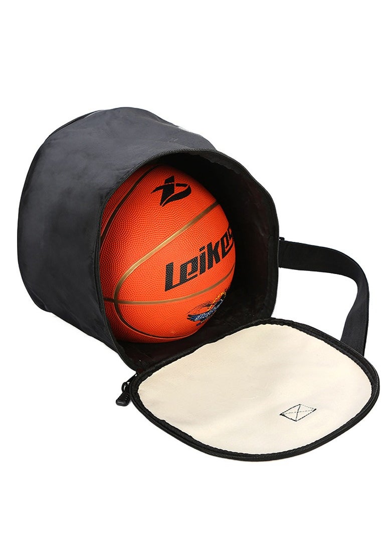 Y&D Large Capacity Basketball Bag Sports Backpack Men Waterproof Outdoor Basketball Bag Leather Basketball Storage Bag for Carrying Basketball Volleyball Football Golf Balls Soccer Gym Great Gift for Athletes Coaches and Sports Enthusiasts  - Image 5
