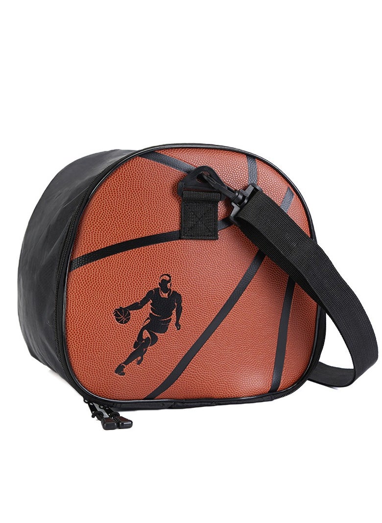 Y&D Large Capacity Basketball Bag Sports Backpack Men Waterproof Outdoor Basketball Bag Leather Basketball Storage Bag for Carrying Basketball Volleyball Football Golf Balls Soccer Gym Great Gift for Athletes Coaches and Sports Enthusiasts  - Image 1