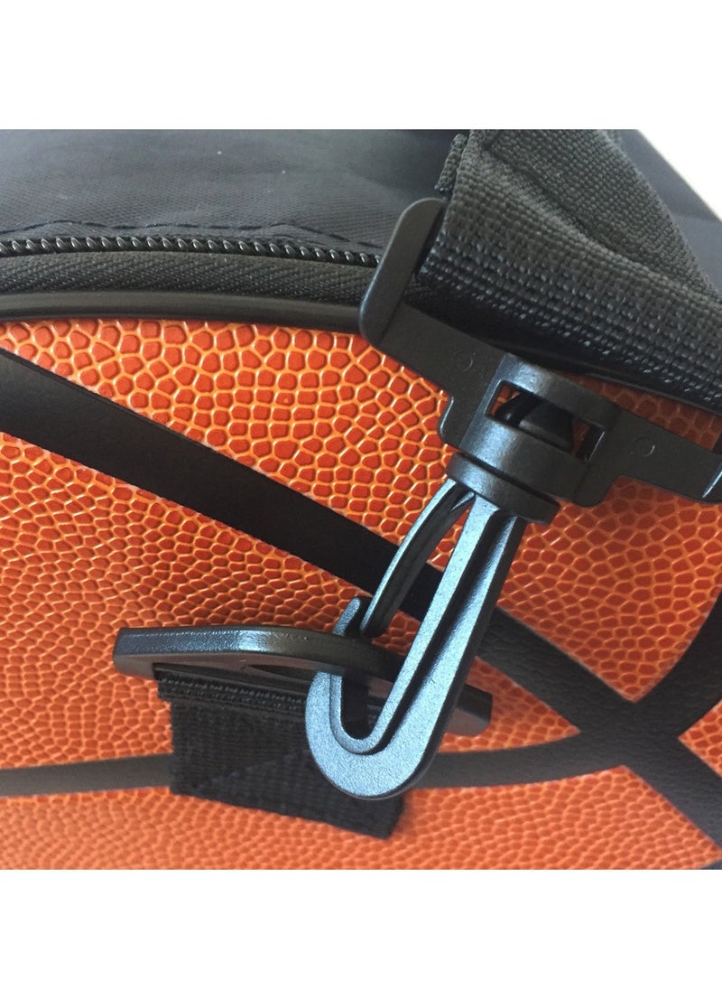 Y&D Large Capacity Basketball Bag Sports Backpack Men Waterproof Outdoor Basketball Bag Leather Basketball Storage Bag for Carrying Basketball Volleyball Football Golf Balls Soccer Gym Great Gift for Athletes Coaches and Sports Enthusiasts  - Image 3