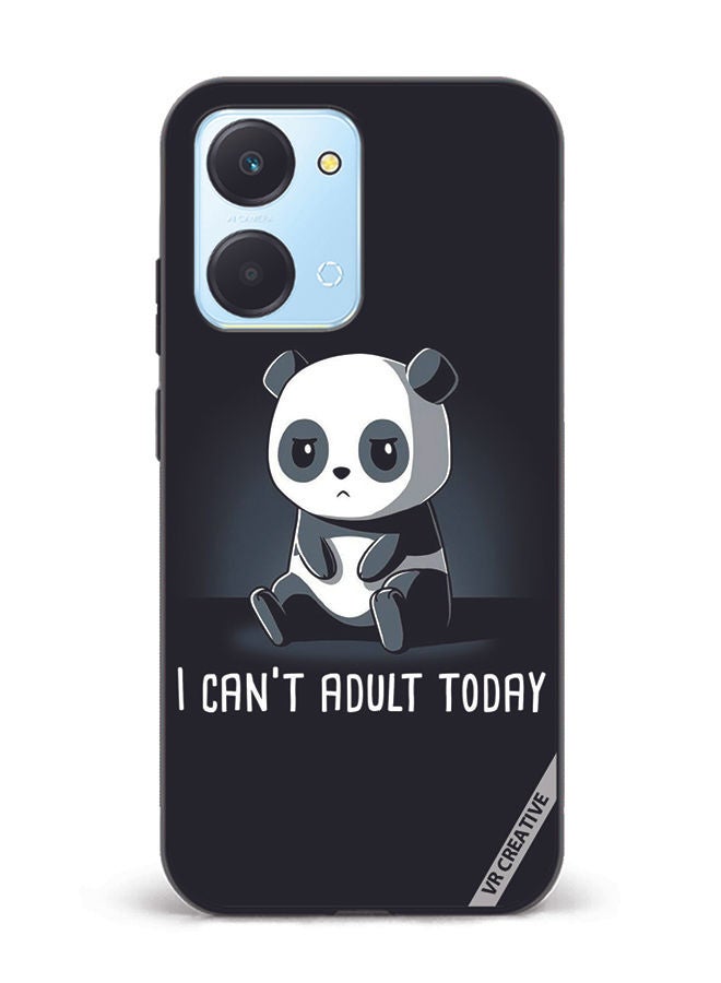 VR CREATIVE Protective Case Cover For Honor Play7T I Cant Adult Today Design Multicolour - Image 1