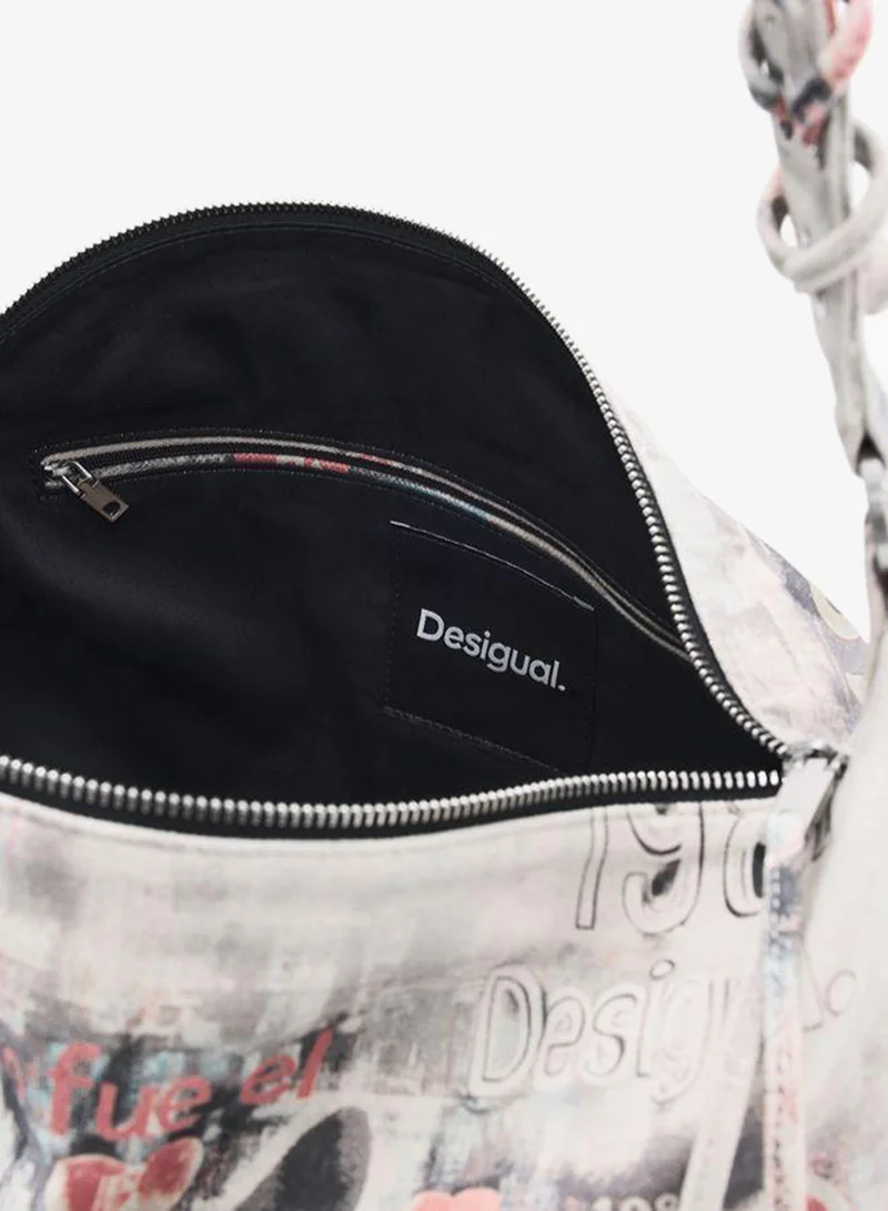 Desigual Multicolour Large Printed Bag for Women | Best Price UAE