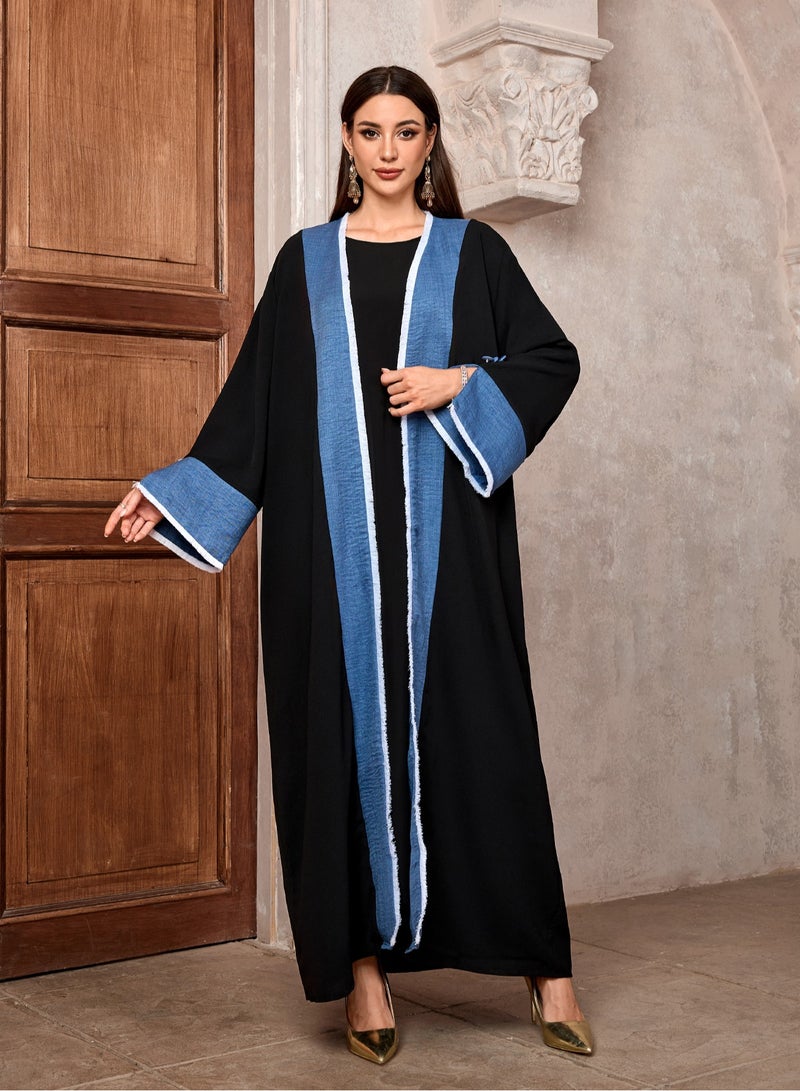 Modest and Stylish Nida Open Abaya for Eid and Special Occasions - Image 5