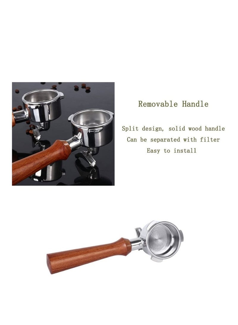 general Portable coffee filter handle 54 mm stainless steel handle for coffee machine - Image 3