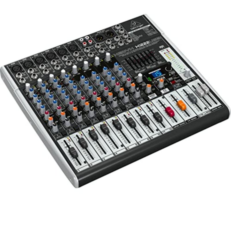 Xenyx X1222USB خلاط بريميوم 16 مدخل 2/2 مع واجهة USB/صوت، أسود - Image 4