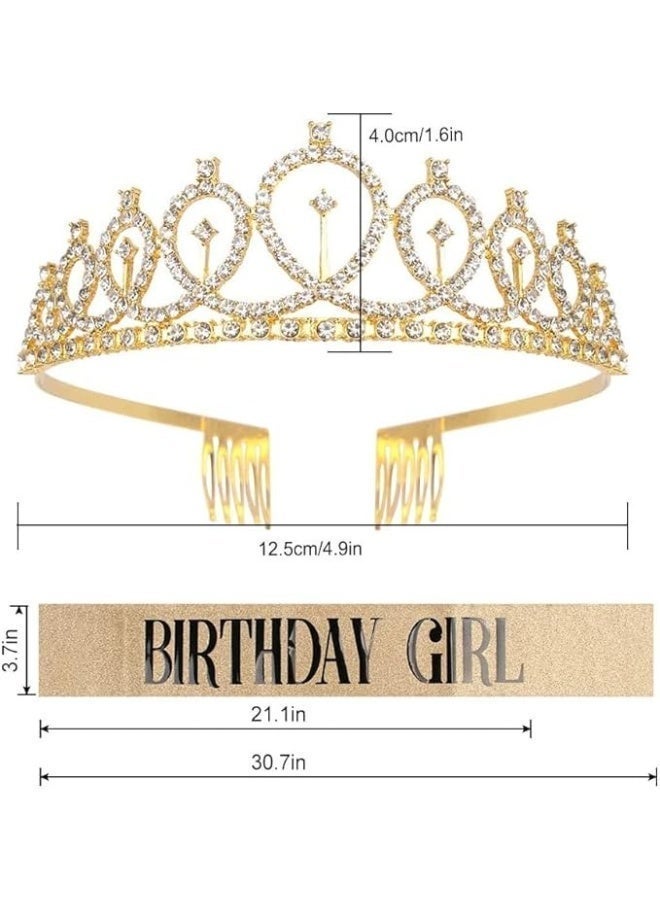 ناكسوس طقم هدايا لحفلات أعياد الميلاد للبنات والسيدات، يتضمن طوقًا وتاجًا وحزامًا للرأس، بالإضافة إلى مجموعة هدايا لتزيين حفلات الأميرات. - Image 2