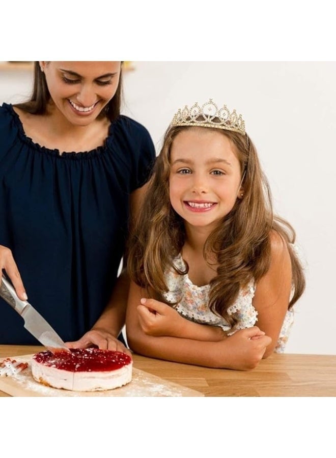 ناكسوس طقم هدايا لحفلات أعياد الميلاد للبنات والسيدات، يتضمن طوقًا وتاجًا وحزامًا للرأس، بالإضافة إلى مجموعة هدايا لتزيين حفلات الأميرات. - Image 4