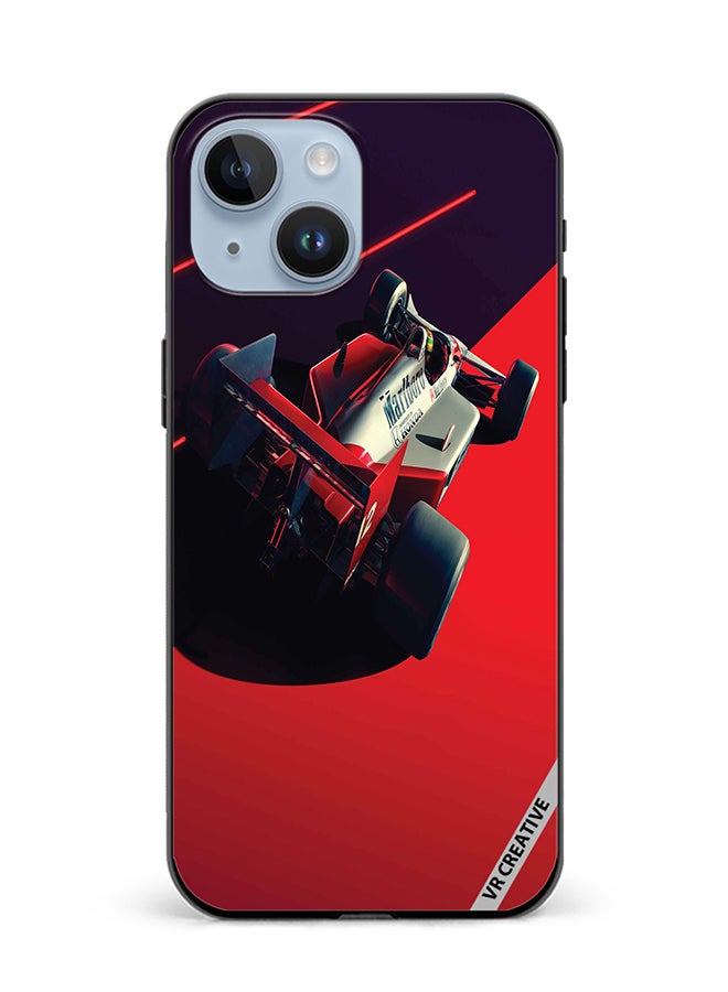 VR CREATIVE غطاء حماية لهاتف Apple iPhone 15 Plus Mclaren Racing Limited Design متعدد الألوان - Image 1