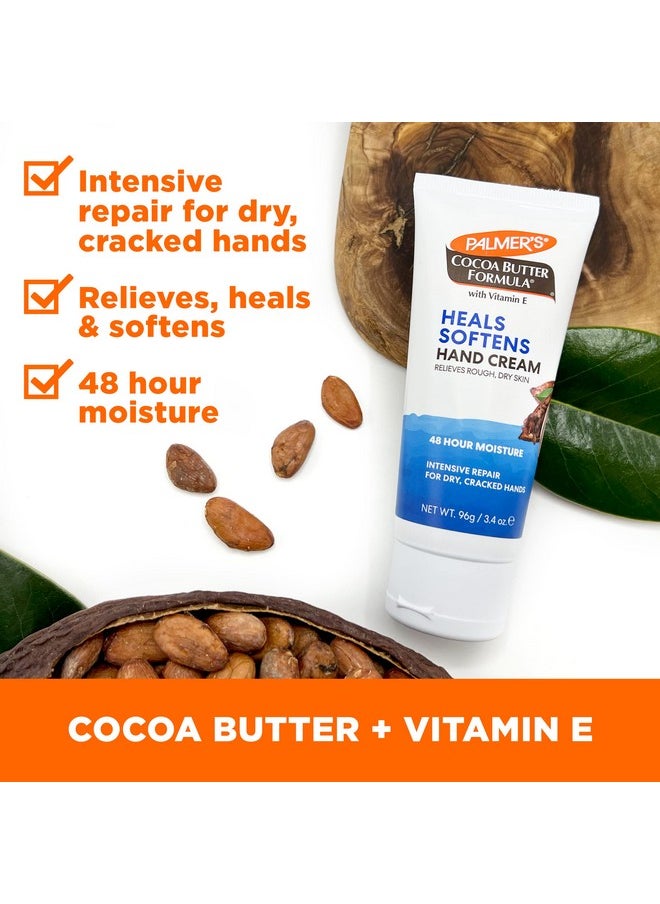 PALMER'S Palmer's Cocoa Butter Formula Hand Cream for Dry, Cracked Skin. Travel Size Hand Lotion, 3.4 Ounce  - Image 2