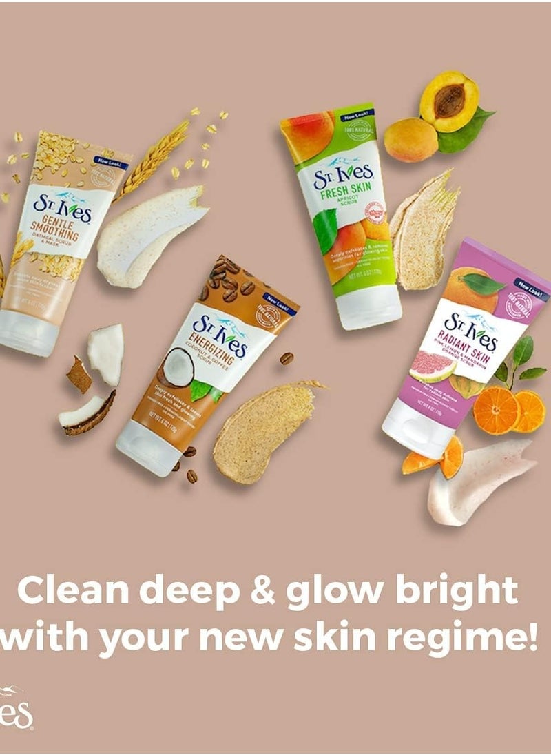 ST. Ives - St. Ives Oatmeal Facial Scrub and Mask to Soften and Nourish the Skin, 170 grams - (Multi-Colour), for Women, 170 grams - Image 1