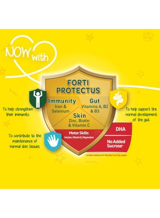 Nido NESTLE One Plus growing up formula for toddlers 1-3 years 900g tin, Red - view 3