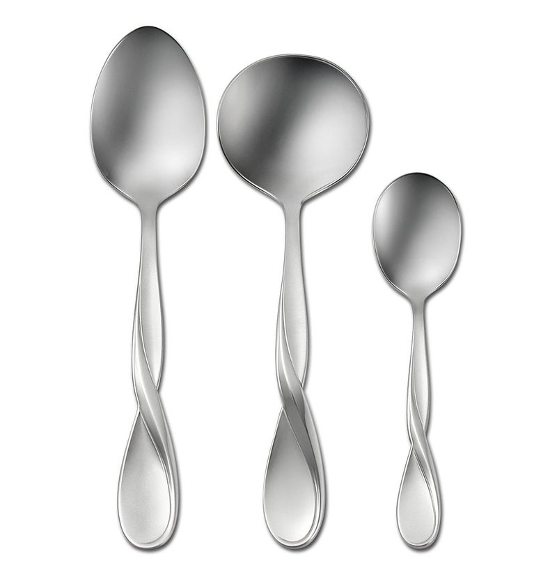 Oneida Satin Aquarius 3Piece Hostess Set