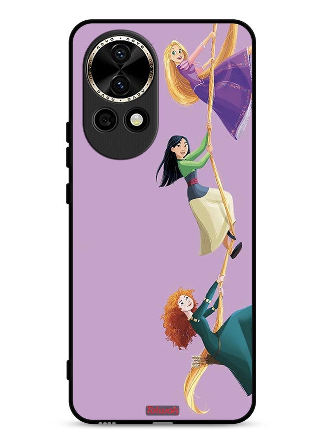 Tolwak Huawei nova 12 5G Protective Case Cover Girls Climbing Art - Image 1