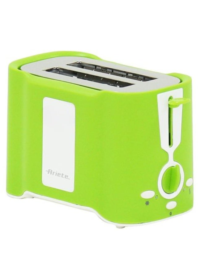 Ariete Toaster 124 – 2 Slices – 500W – Green Color - Image 4