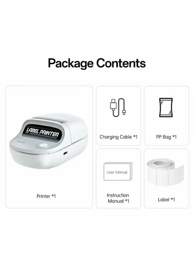 Yesido IDO SP10 High-Speed Thermal Label Printer 203 DPI, Bluetooth & USB Connectivity - Image 4