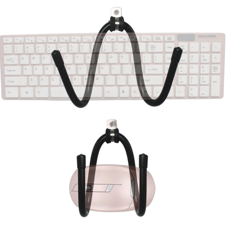 YYST Keyboard Mouse Wall Mount Wall Holder Wall Rack  No Keyboard No Mouse