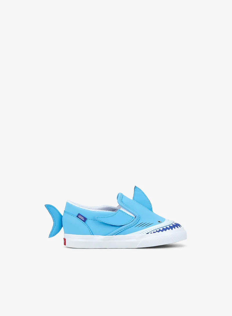 VANS Kids' Slip-On V Shark Shoe (Toddler)