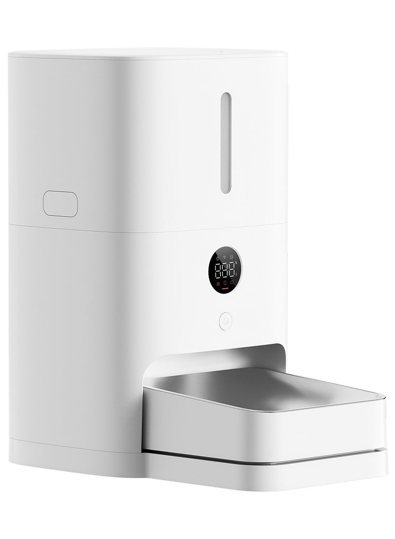 Xiaomi Smart Pet Food Feeder 2-5L Large Food Compartment for up to 2.5 kg Dry Food, LED Display, Gram-Accurate Weight Detection and Warning Sensors, Emergency Power with AA Batteries, Bite-Proof Nylon - Image 2