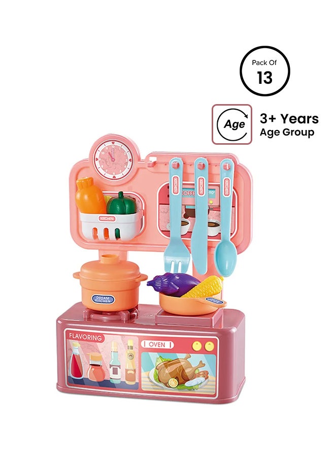 Kidle Dining Table Play Set 18.5x11x18cm - Image 1