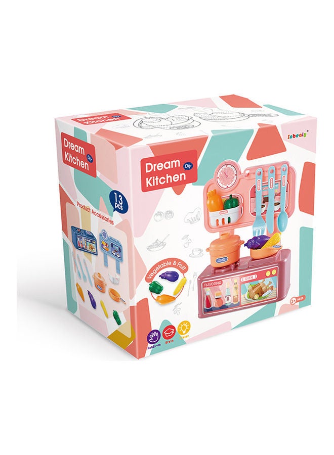 Kidle Dining Table Play Set 18.5x11x18cm - Image 4