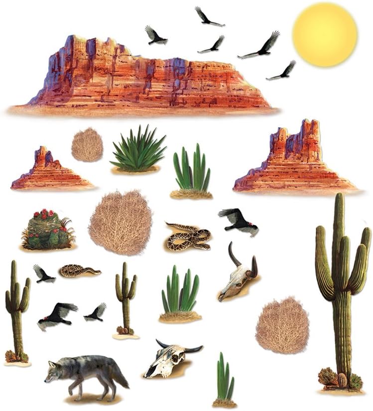 Beistle Beistle Wild West Desert Props Party Accessory  - Image 1