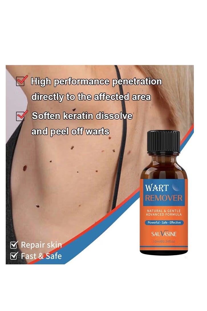 SAUVASINE Sowasink's Warts Liquid, Warts Liquid, Black Moles, Plantar Warts, Acute Warts, Filamentous Warts - Image 2