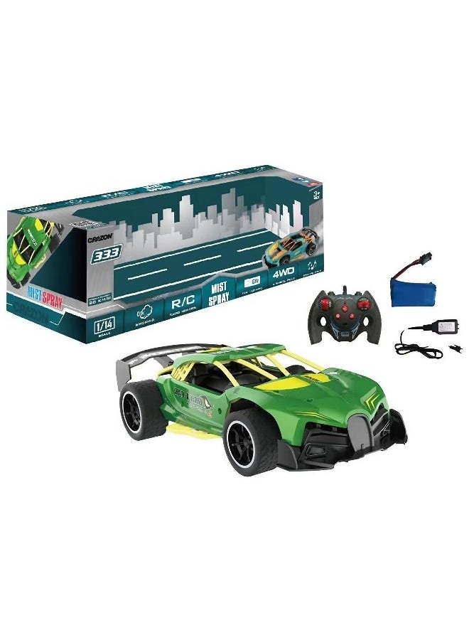 Crazon 333 Smoking Mist Spray 4WD RC Car (1:14) - Image 1