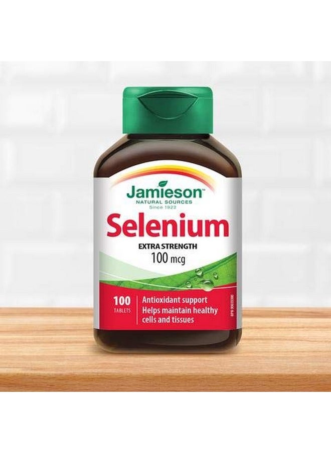 Jamieson Selenium Yeast 100Mcg 100 Tablets  - Image 1