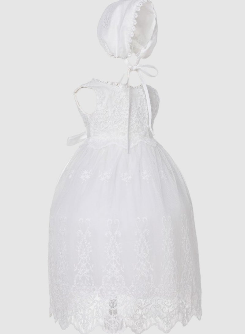 Bambimici Lace Christening Dress  - Image 3