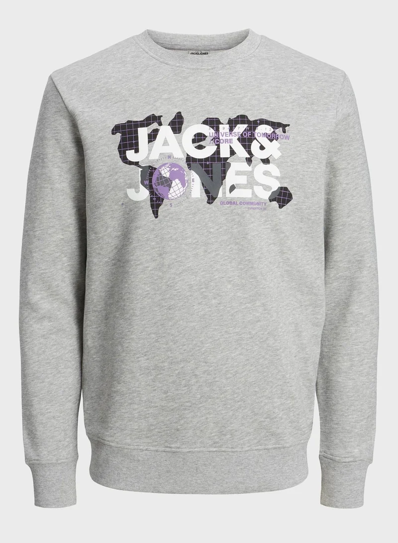 JACK & JONES Logo Sweatshirt