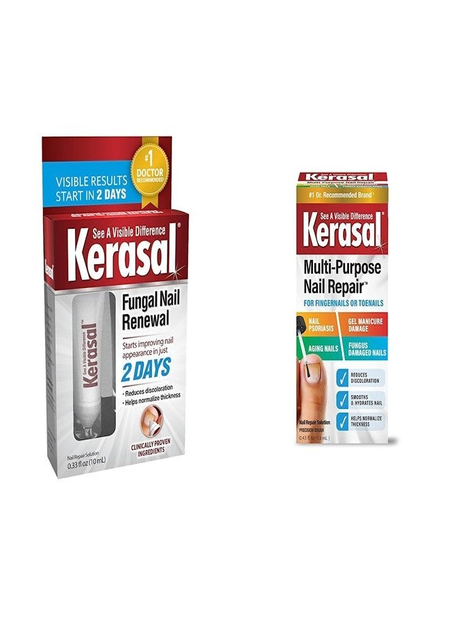 Kerasal Nail Renewal and Kerasal Multi-Purpose Nail Repair - Image 1