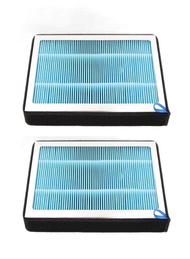 2PCS Cabin Air Filter with Activated Carbon Car Air Condition Air Intake Filter Accessories Replacement For Tesla Model 3 Y - Image 2