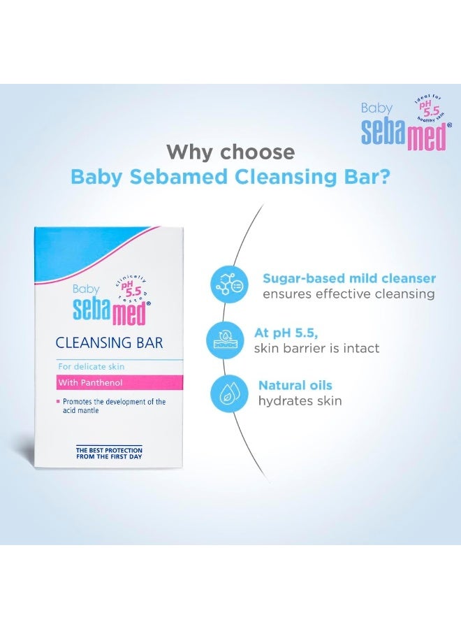 Sebamed Baby Cleansing Bar 100G - Image 3