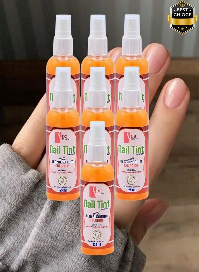 سبا سيستم 7 قطع صبغة أظافر بكلوريد البنزالكونيوم 125 مل - Image 1