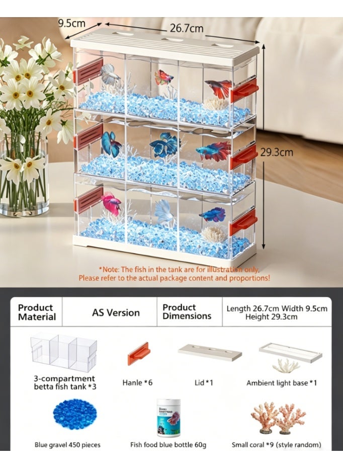 CityRiya-Long Stackable 360° Clear Ecosphere Terrarium, 9-Grid Modular PC Mini Plant Ecosystem, DIY Building Block Style Desktop Terrarium Kit for Succulents, Small Plants, Home & Office Decoration (KT-SSDY3) - Image 3