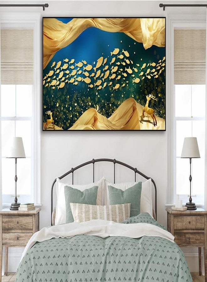 BP DESIGN SOLUTION Alina Canvas Big Painting for Living Room | Bedroom | Drawing Room & Office Walls (Canvas Print, Painting, wallpainting, 48x24 inch) unframed canvas painting - Image 2