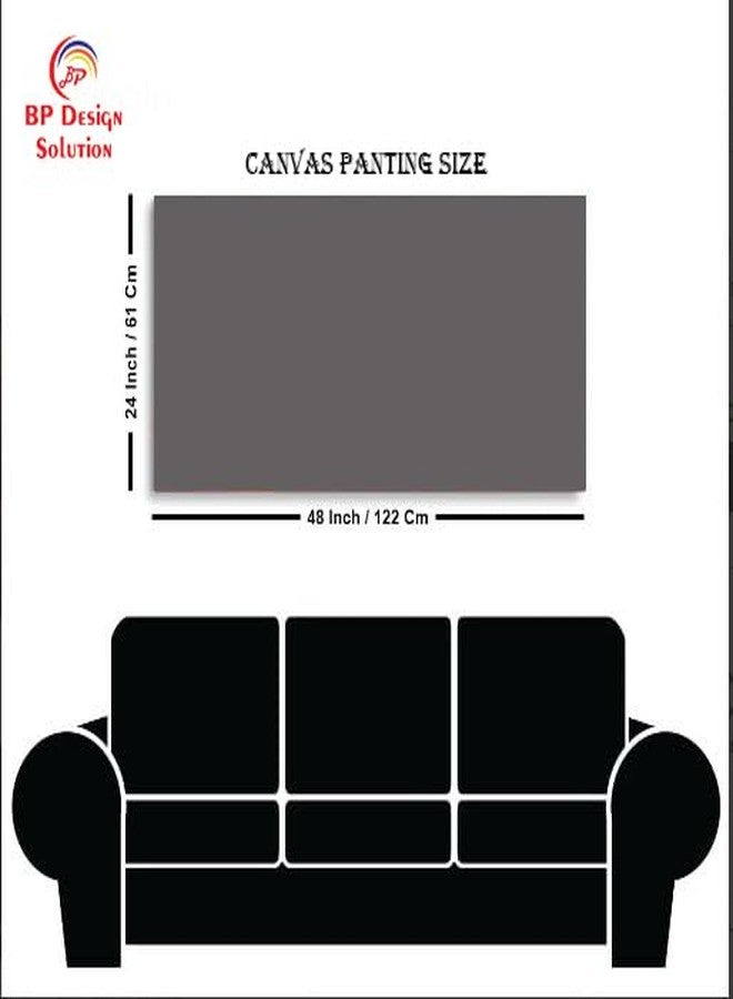 BP DESIGN SOLUTION Alina Canvas Big Painting for Living Room | Bedroom | Drawing Room & Office Walls (Canvas Print, Painting, wallpainting, 48x24 inch) unframed canvas painting - Image 4