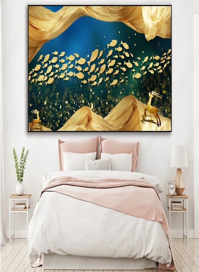 BP DESIGN SOLUTION Alina Canvas Big Painting for Living Room | Bedroom | Drawing Room & Office Walls (Canvas Print, Painting, wallpainting, 48x24 inch) unframed canvas painting - Image 1