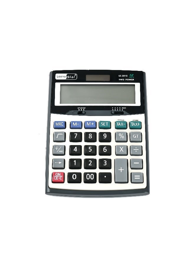 Leeno 12-Digit Digital Calculator