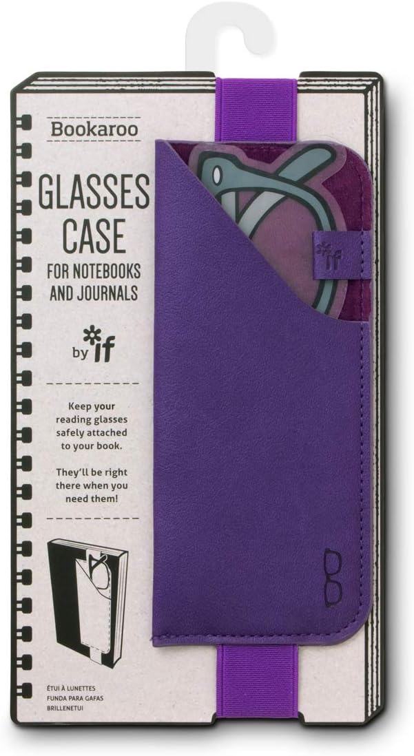 IF Bookaroo Glasses Case Purple 41203