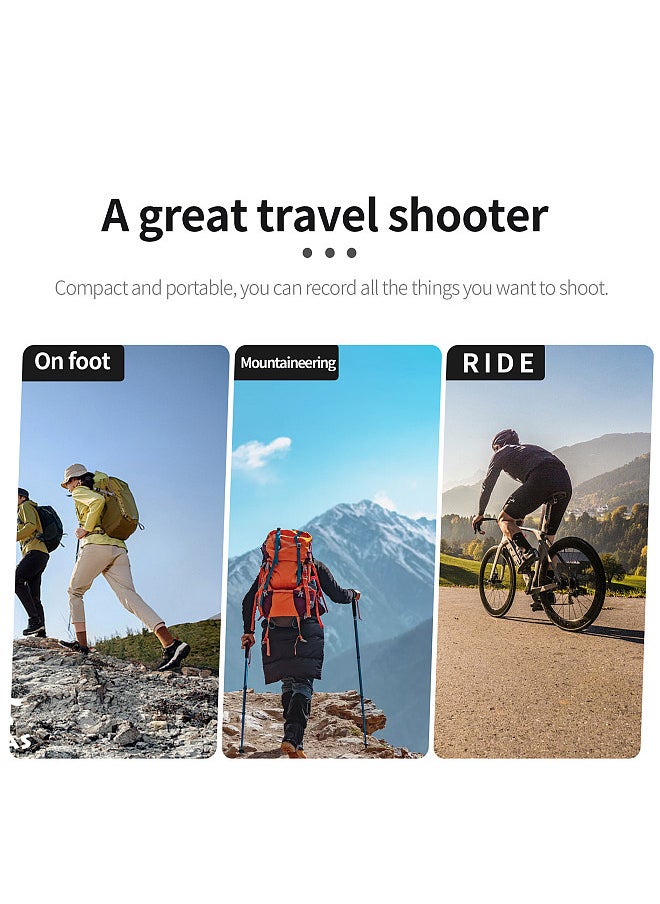 STARTRC - Magnetic Backpack Camera Mount Strap Clip Mount Quick Release 360°Rotatable with Sports Camera Adapter & 1/4in Adapter Compatible with GoPro Max/12/11/10/9/8 DJI Action 2/3/4 - Image 1