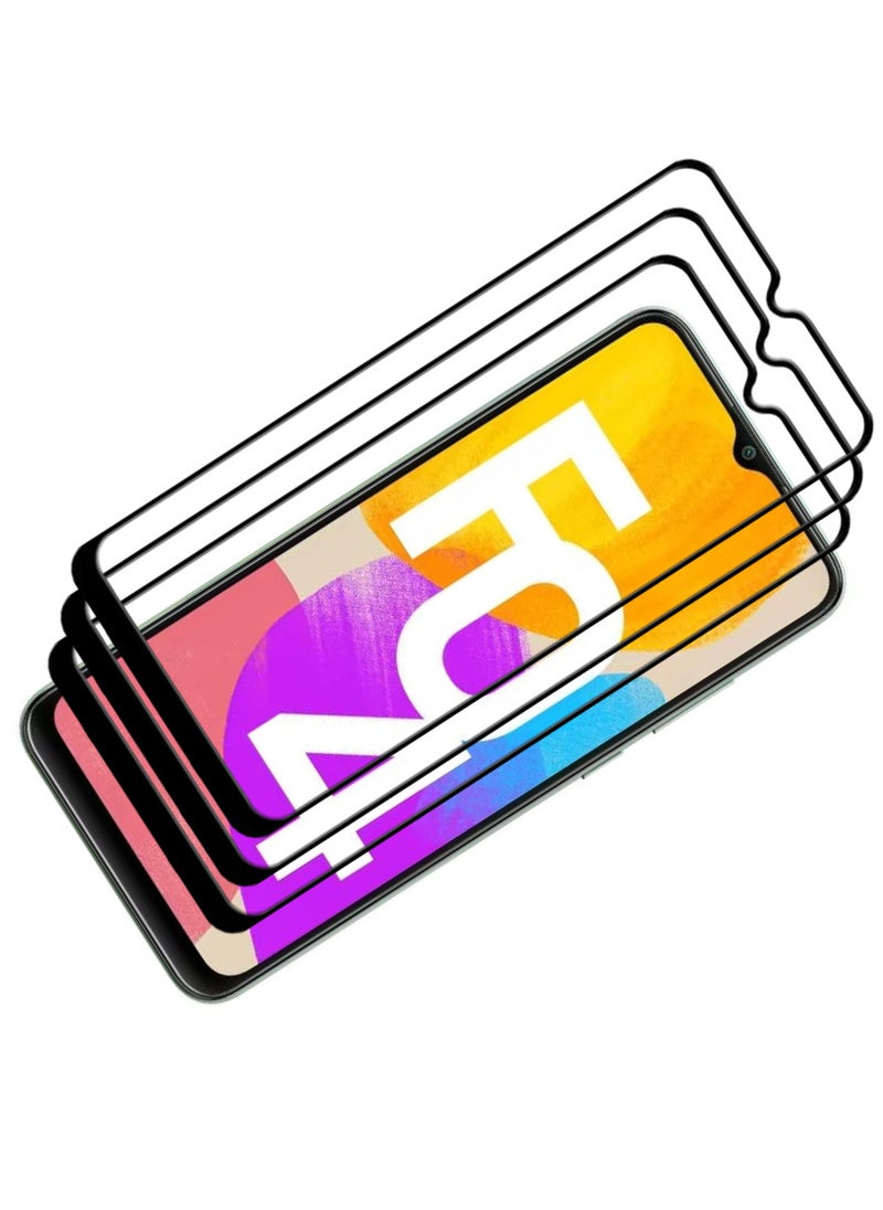 ACLIX 3 Pieces Antistatic ESD Dustproof Premium Quality High Definition Tempered Glass Screen Protector Designed For Samsung Galaxy F04 - Image 1
